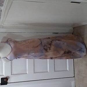 Cosy Rozy Love made in USA 🇺🇸 tie dye maxi dress Hippie boho